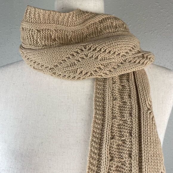 Tan Scarf EUC  - Picture 2 of 5